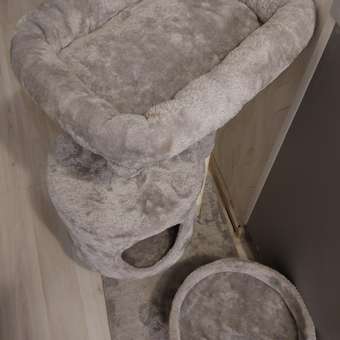 Дом-когтеточка для кошек Не один дома Big House 860019-06GR4: отзыв пользователя. Зоомагазин Зоозавр