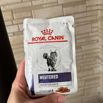 Корм для кошек ROYAL CANIN Neutered Balance 85г для стерилизованных склонных к набору пауч: отзыв пользователя. Зоомагазин Зоозавр