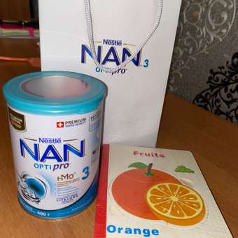 Смесь NAN 3 400г с 12месяцев: отзыв пользователя Детский Мир