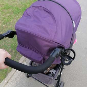 Коляска прогулочная Babyton Comfort Plus Purple фиолетовый: отзыв пользователя ДетМир