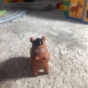 Гараж Технопарк Гараж Синий трактор: отзыв пользователя Детский Мир