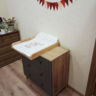 Комод пеленальный Rant Bamboo 84 см (серый): отзыв пользователя Детский Мир