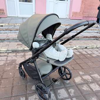 Коляска прогулочная MOWbaby Amber зеленый: отзыв пользователя Детский Мир