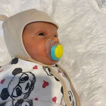 Шапка Моя Горошинка: отзыв пользователя Детский Мир