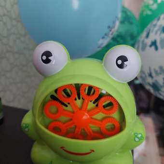 Устройство для выдувания пузырей Attivio Лягушка: отзыв пользователя Детский Мир