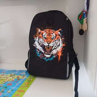 Рюкзак Grizzly Тигр: отзыв пользователя Детский Мир
