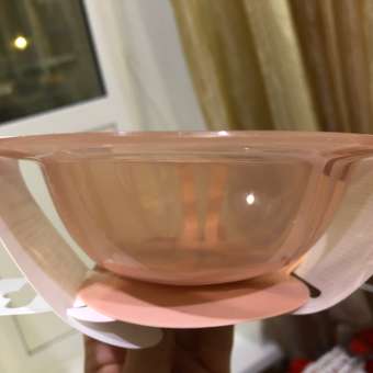 Тарелка BabyGo Pink 300 мл 1 предм.: отзыв пользователя ДетМир