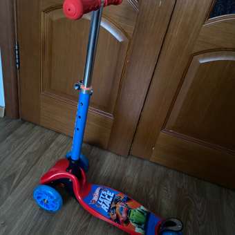 Самокат Hot Wheels трехколесный: отзыв пользователя Детский Мир