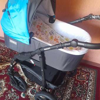 Коляска 2в1 Babyton Rocky Blue: отзыв пользователя ДетМир