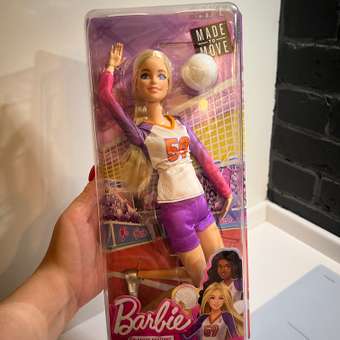 Кукла модельная Barbie Волейболистка: отзыв пользователя ДетМир