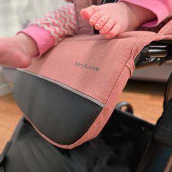 Коляска прогулочная JOVOLA Skyline розовый: отзыв пользователя Детский Мир