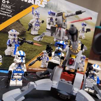 Конструктор LEGO Star Wars 501st Clone Troopers 119 дет.: отзыв пользователя ДетМир