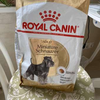 Корм для собак ROYAL CANIN породы миниатюрный шнауцер 3кг: отзыв пользователя. Зоомагазин Зоозавр
