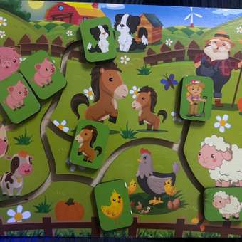 Игрушка Brauberg лабиринт Животные в деревне: отзыв пользователя Детский Мир
