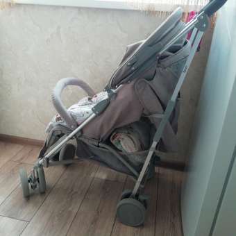 Коляска прогулочная Babyton Sport Brown melange бежевый: отзыв пользователя Детский Мир