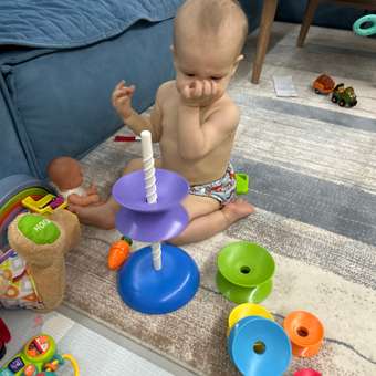 Игрушка Happy Baby пирамидка: отзыв пользователя ДетМир