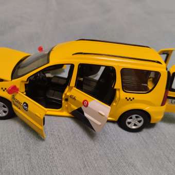Автомобиль Яндекс GO LADA Largus Такси озвучено Алисой 1:24: отзыв пользователя Детский Мир
