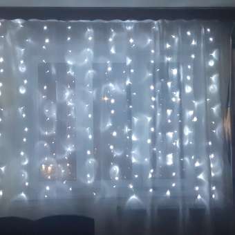 Гирлянда Seichi Светодиодная шторка 320 LED: отзыв пользователя Детский Мир