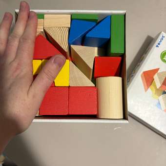 Конструктор Томик Цветной деревянный 65 дет. в ассортименте: отзыв пользователя Детский Мир