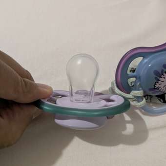 Пустышка Philips Avent силикон ортодонтическая от 6 мес. 2 шт.: отзыв пользователя ДетМир