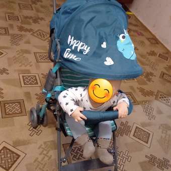 Коляска прогулочная Babyton Zoo Blue синий: отзыв пользователя ДетМир