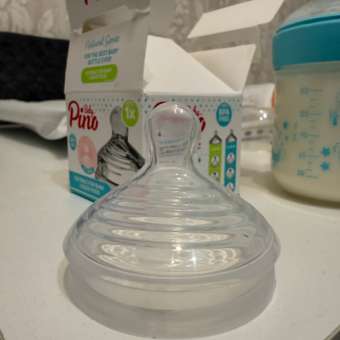 Соска Baby Pino Natural силикон M (средний поток) 1 шт.: отзыв пользователя Детский Мир
