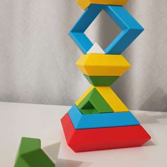 Конструктор TrendToys пирамидка 15 дет.: отзыв пользователя Детский Мир