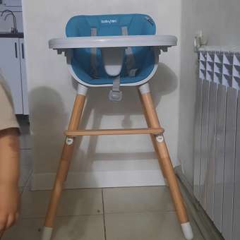 Стульчик для кормления Babyton Woody Turquoise: отзыв пользователя Детский Мир