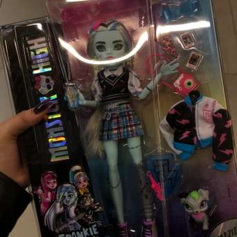 Кукла модельная Monster High Frankie: отзыв пользователя ДетМир