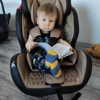 Автокресло Olsson Voyage Brown 1/2/3 (9-36 кг) коричневый: отзыв пользователя Детский Мир