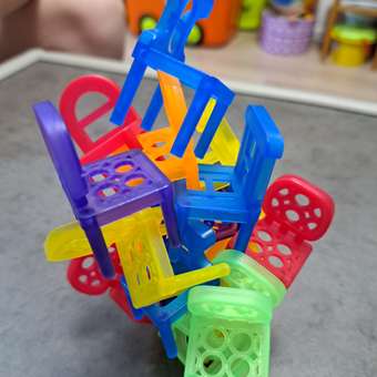 Настольная игра NEWSUN Стульчики 18 шт: отзыв пользователя Детский Мир