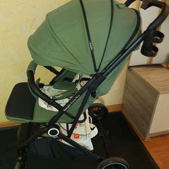 Коляска прогулочная BabyGo Roady Plus зеленый: отзыв пользователя ДетМир