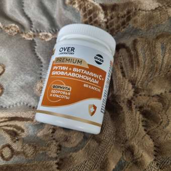 Витамин С+ Биофлавоноиды+Рутин OVER БАД для сосудов и иммунитета антиоксидантная защита 60 капсул: отзыв пользователя Детский Мир