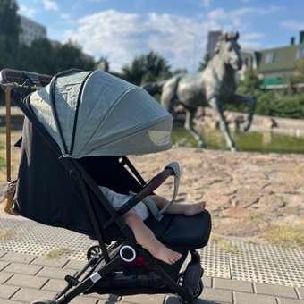 Коляска прогулочная Olsson Roady Light Green зеленый: отзыв пользователя Детский Мир