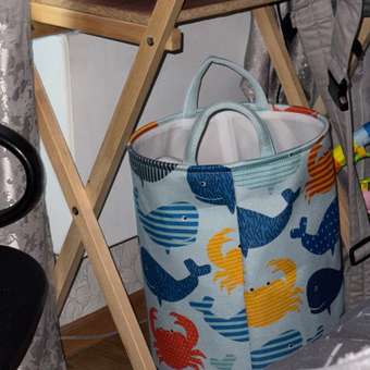 Корзина для хранения FUTURINO Home Морские жители: отзыв пользователя ДетМир