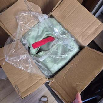 Манеж кровать JOVOLA I-Travel 1 уровень зеленый: отзыв пользователя Детский Мир