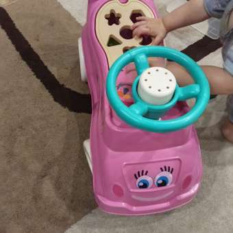 Каталка Zebratoys Розовая: отзыв пользователя ДетМир