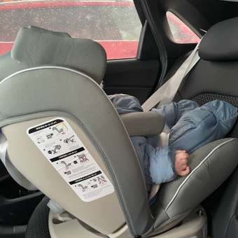 Автокресло Happy Baby Unix Isofix 0+/1/2/3 (0-36 кг) зеленый: отзыв пользователя Детский Мир