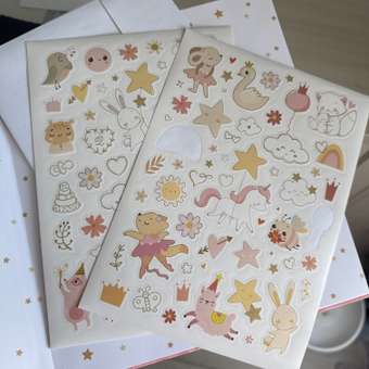 Фотоальбом анкета Brauberg детский семейный для новорожденных с наклейками: отзыв пользователя Детский Мир