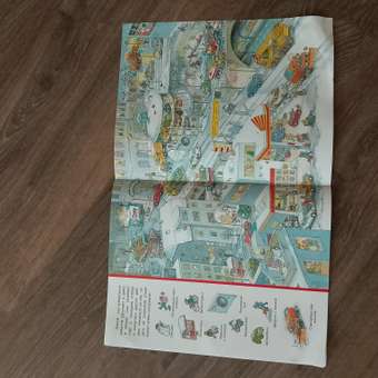 Книга Омега-Пресс Виммельбух. Найди и покажи в городе на стройке в аэропорту на ферме. Комплект из 7-ми книг: отзыв пользователя Детский Мир