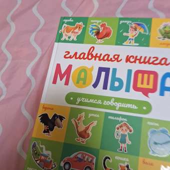 Книга Проф-Пресс Главная книга малыша. Учимся говорить: отзыв пользователя Детский Мир