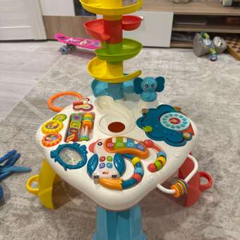Игрушка HUANGER HAPPY WORLD развивающий центр: отзыв пользователя Детский Мир