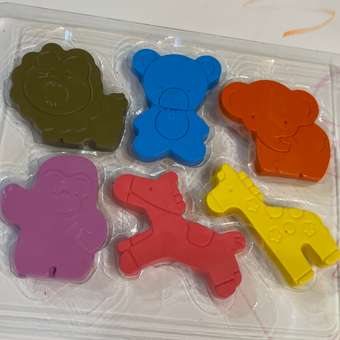 Восковые мелки BabyGo 6 шт.: отзыв пользователя Детский Мир