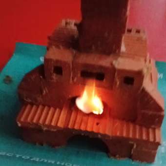 Конструктор Attivio Русская печка из кирпичиков из глины 53 дет.: отзыв пользователя Детский Мир