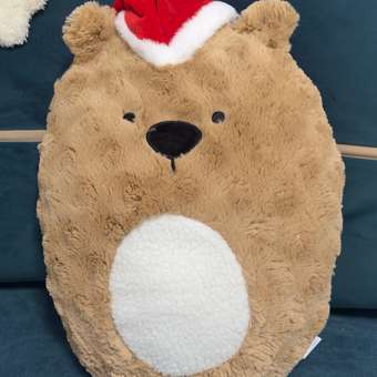 Новогодняя подушка FUTURINO Home Медвежонок: отзыв пользователя ДетМир