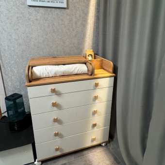 Комод пеленальный Incanto Мишка (белый, дуб): отзыв пользователя Детский Мир