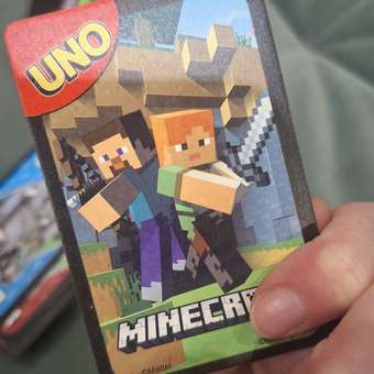 Настольная игра Madliani Uno Mincraft: отзыв пользователя Детский Мир