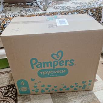 Трусики Pampers Pants 4 (9-15 кг) 164 шт.: отзыв пользователя ДетМир