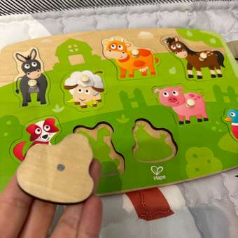 Пазл Hape напольный: отзыв пользователя Детский Мир