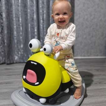 Каталка BabyGo Гусеница желтый: отзыв пользователя Детский Мир